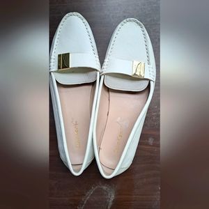 Womens shoes, Calvin Klein leather loafers.  Size 9
